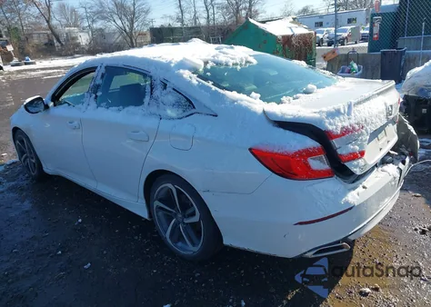 2019 Honda Accord Sport из США, поврежденный, VIN 1HGCV1F30KA101639